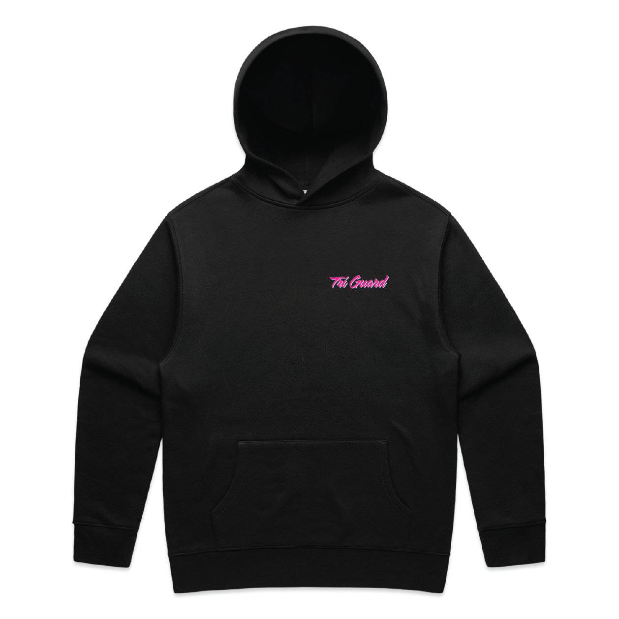 Triguard Pink Cursive Hoodie